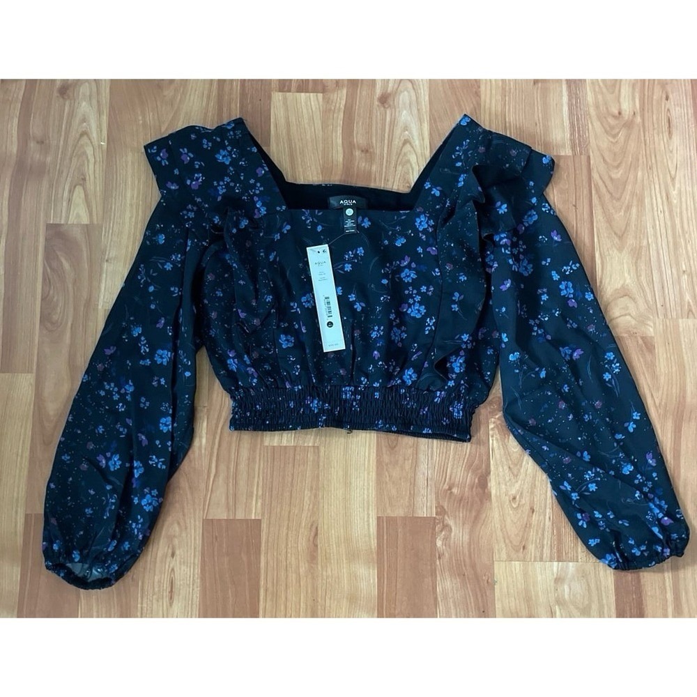 Aqua‎ Blue Top